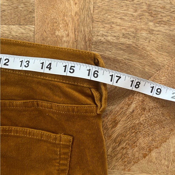J Crew Vintage slim-straight corduroy pant in mustard - Picture 4 of 8
